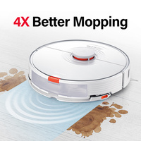 Roborock S7 odkurzacz robot Sonic mop automatyczny podnoszenie mopa kontrola aplikacji WiFi automatyczne zamiatanie kurzu nowa gumowa szczotka do sierści zwierząt 6